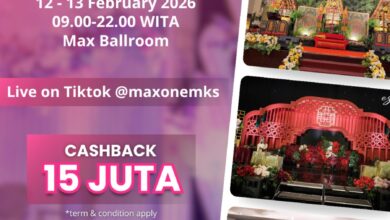 With Love Fest 2026 MaxOne Makassar, Virtual & Live Wedding Expo dengan 7 Konsep Pelaminan Adat