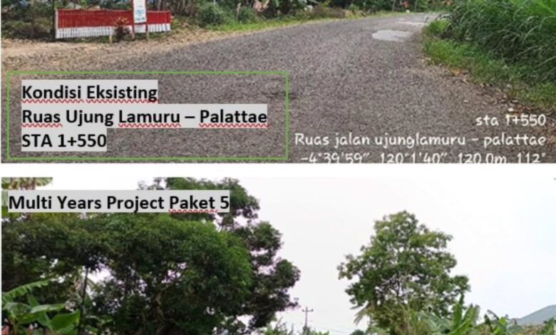 Gubernur Sulsel: Progres MYC Paket 5 Ruas Ujung Lamuru–Palattae Capai 95 Persen