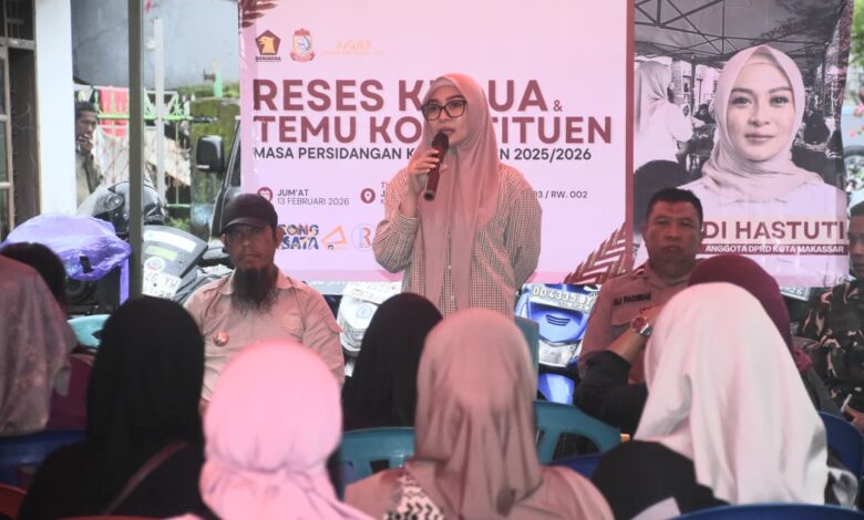 Reses di Kecamatan Mariso, Budi Hastuti Terima Aspirasi Warga Soal Bansos