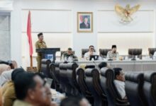 Gubernur Anwar Hafid Pimpin Rapat Besar Penataan Pertambangan Ramah Lingkungan di Sulteng