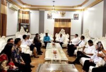 Audiensi ke Kakanwil Kemenag Provinsi Sulteng, Samuel Yansen Pongi Bahas Pelaksanaan Perayaan Paskah Nasional 2026