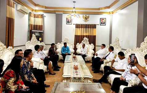 Audiensi ke Kakanwil Kemenag Provinsi Sulteng, Samuel Yansen Pongi Bahas Pelaksanaan Perayaan Paskah Nasional 2026