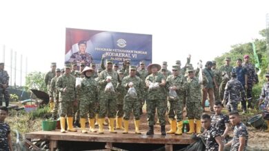 Program Ketahanan Pangan, Kodaeral VI Panen Raya dan Tebar Benih Ikan Air Tawar