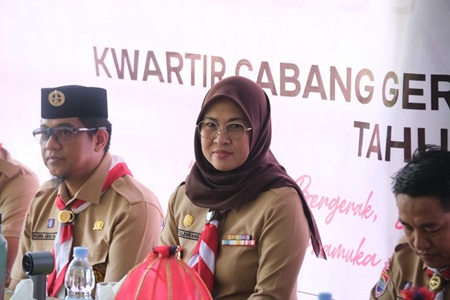 Buka Raker Kwarcab Gowa, Bupati Talenrang Sebut Pramuka Mitra Strategis Pemerintah