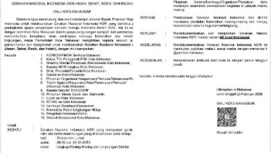 Tindak Lanjut Instruksi Presiden, Wali Kota Munafri Wajibkan Gerakan ASRI Dua Kali Sepekan di Makassar