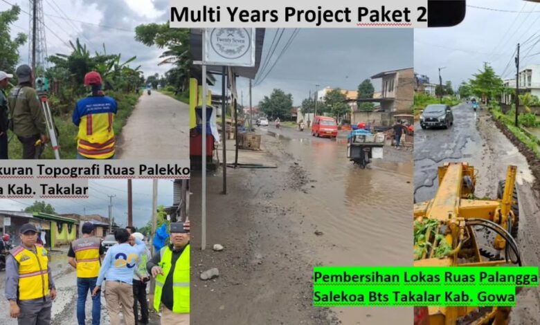 Gubernur Sulsel: MYC Paket 2 Lakukan Pengukuran Topografi dan Pembersihan Lokasi di Takalar–Gowa