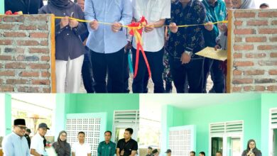 Wakili Wali Kota, Kadis Kesehatan Palu Hadiri Peresmian Posyandu Mawar 1 dan Poskesdes Mangu RT012