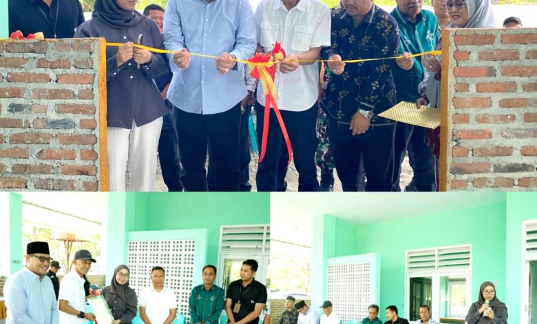 Wakili Wali Kota, Kadis Kesehatan Palu Hadiri Peresmian Posyandu Mawar 1 dan Poskesdes Mangu RT012