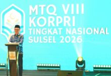 Sekprov Sulsel Hadiri Launching MTQ VIII KORPRI Nasional 2026 di Makassar