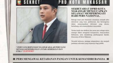 Ucapkan Selamat Hari Pers Nasional, Sekretariat DPRD Kota Makassar Apresiasi Peran Pers sebagai Pilar Demokrasi