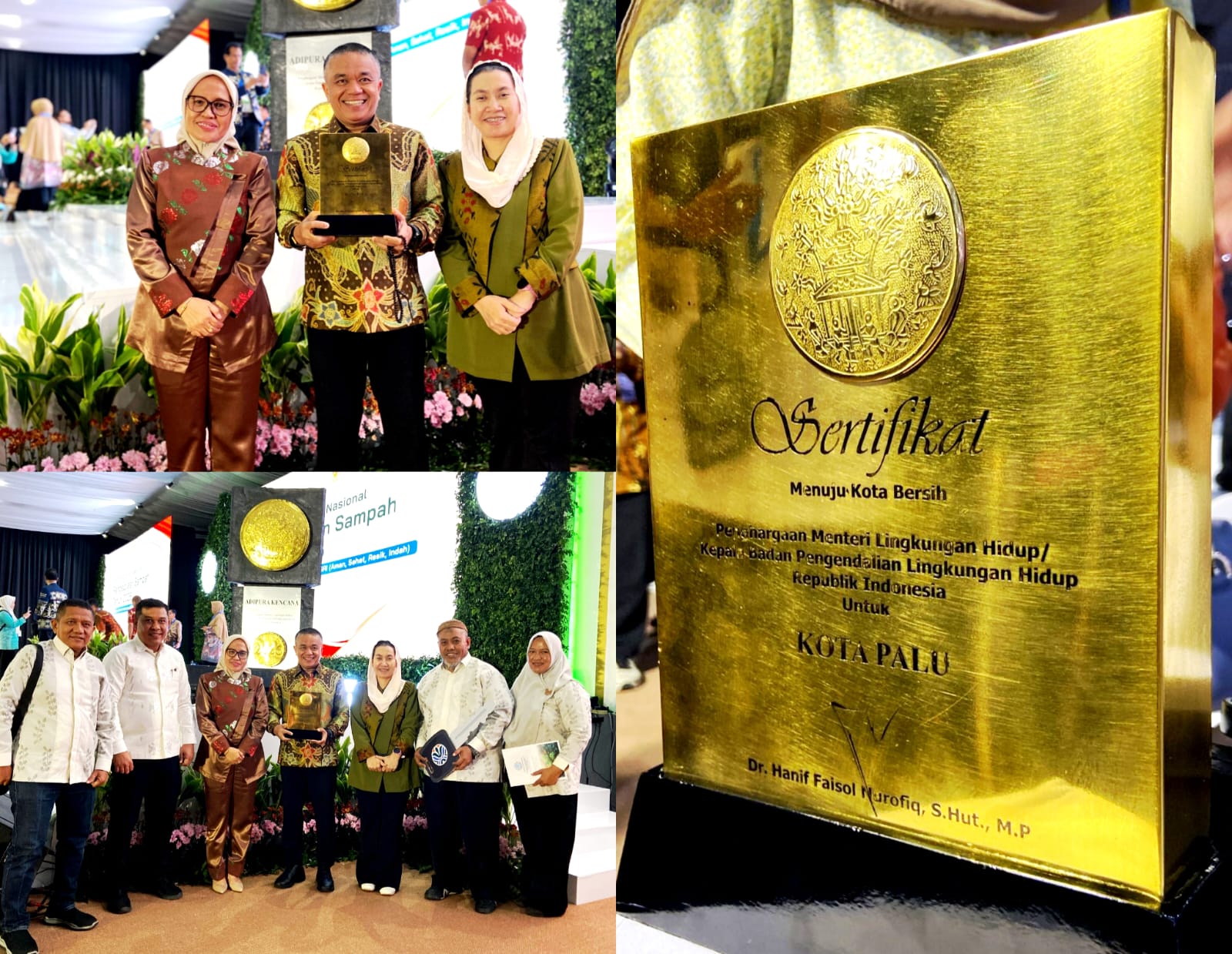 Palu Mendapat Penghargaan “Menuju Kota Bersih”, Sistem Penilaian Terbaru dari Kementerian LH