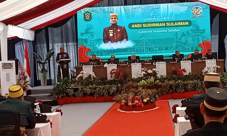 Hari Jadi Takalar ke-66, Gubenur Andi Sudirman Prioritaskan 110 KM Jalan dan Bantuan Korban Puting Beliung