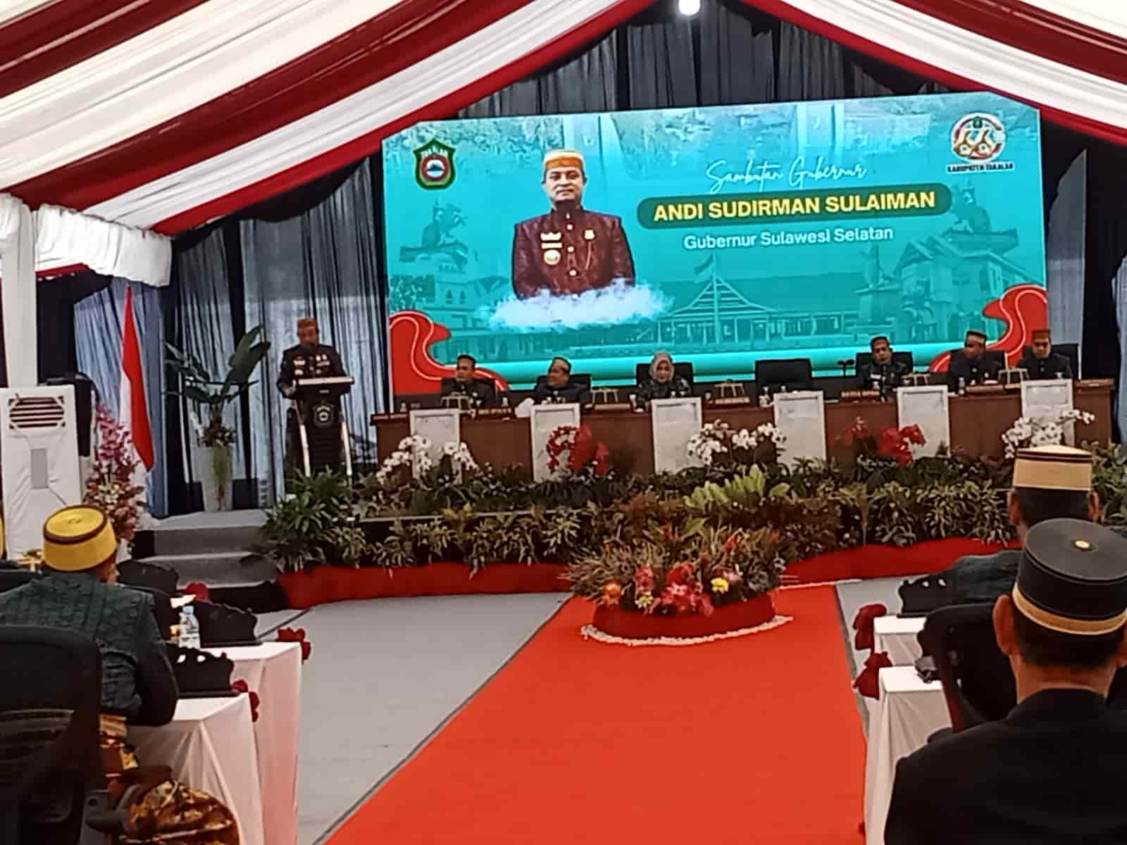 Hari Jadi Takalar ke-66, Gubenur Andi Sudirman Prioritaskan 110 KM Jalan dan Bantuan Korban Puting Beliung