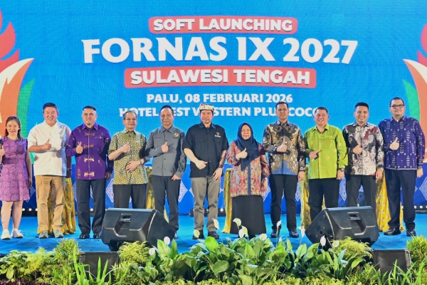 Wagub Sulteng Hadiri Road to FORNAS IX 2027, Tegaskan Komitmen Jadi Tuan Rumah Membanggakan