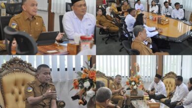 Terima Kepala BPKP Sulteng, Hadianto Rasyid Bahas SPIP Lingkup Pemkot Palu