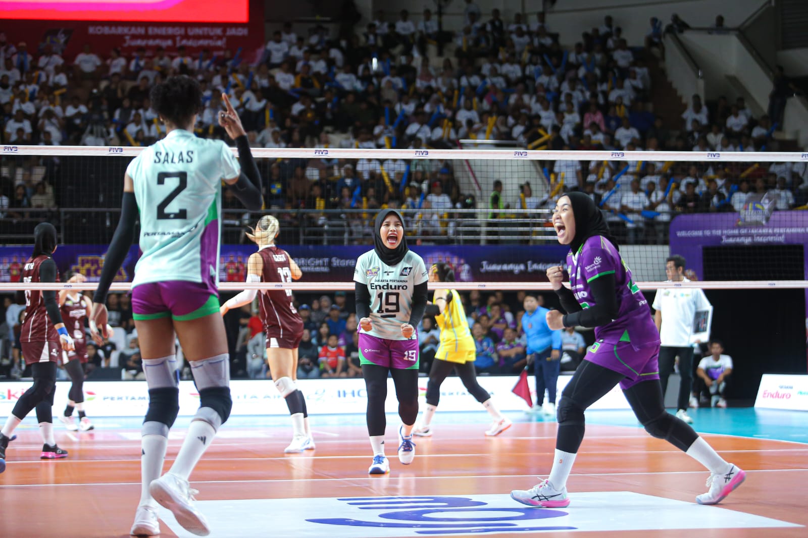 Jakarta Pertamina Enduro Perpanjang Tren Positif usai Menang 3-0 atas Jakarta Electric PLN