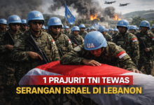 1 Prajurit TNI Tewas akibat Serangan Israel ke Pos UNIFIL di Lebanon