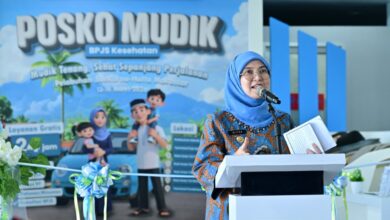 Aliyah Mustika Ilham Buka Posko Mudik BPJS Kesehatan di Pelabuhan Makassar