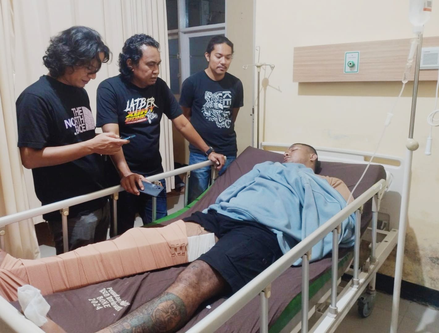 Curi Motor Di Dua Kecamatan Seorang Residivis Diamankan Dirumah Sakit Setelah Alami Kecelakaan