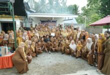 Halalbihalal Dinas Koperasi dan UKM Sulteng Dirangkaikan Pelepasan Purna Bakti ASN