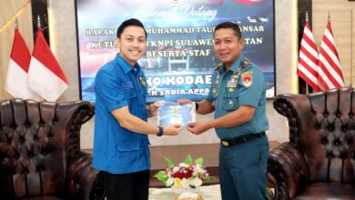 Dankodaeral VI Terima Audiensi Pengurus Baru KNPI Sulsel, Perkuat Sinergi Pembinaan Pemuda