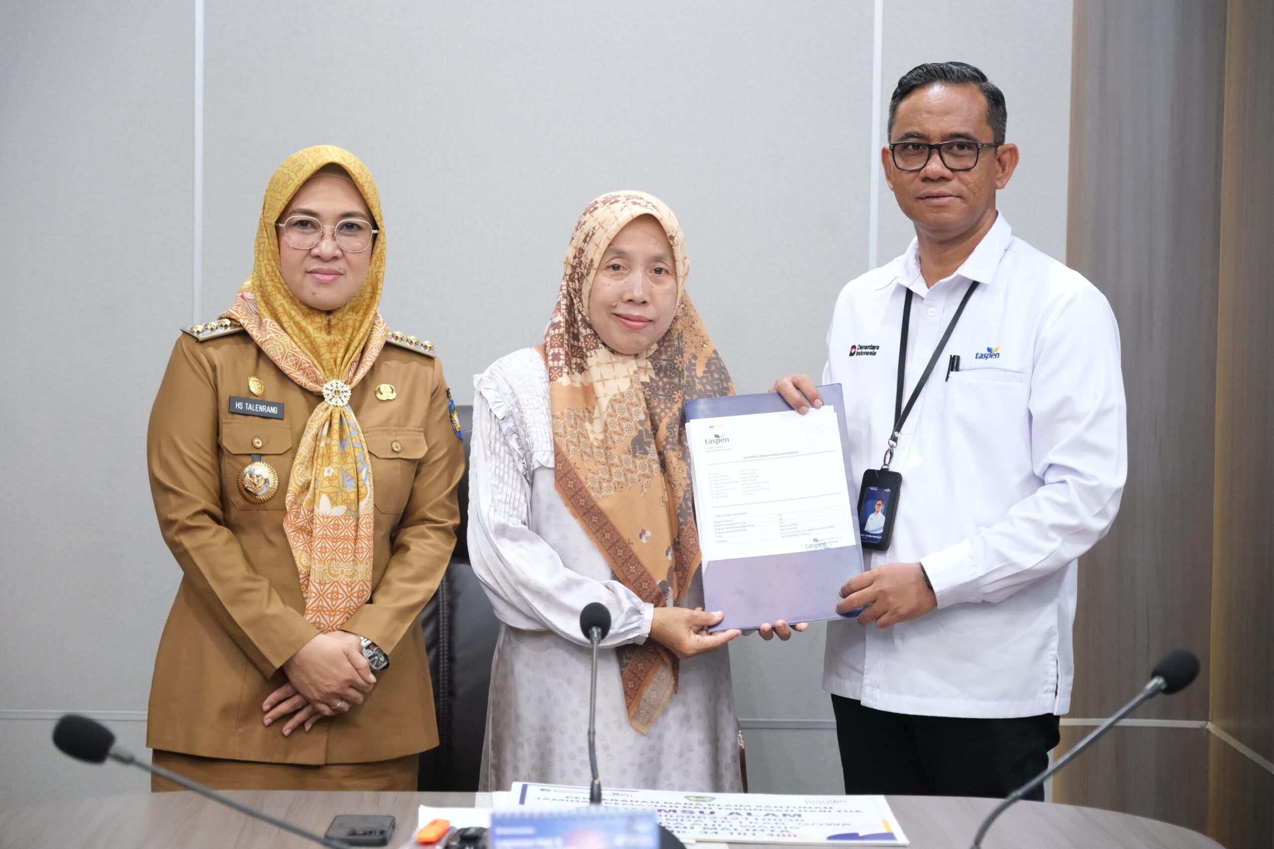 Salurkan Santunan Rp34,1 Juta, Pemkab Pastikan Hak ASN Gowa Terpenuhi Melalui PT Taspen