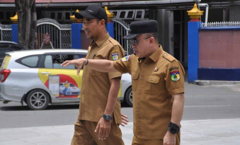 Pastikan On Track, Wali Kota Palu Tinjau Sejumlah Pekerjaan Yang Didanai APBD