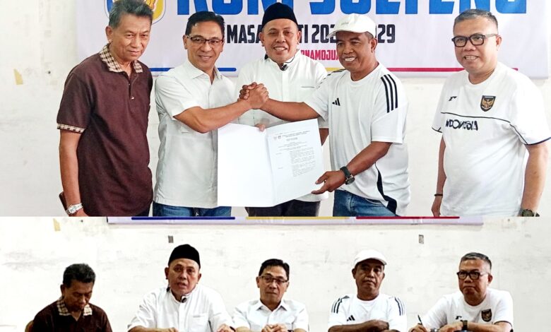 KONI Sulteng Resmi Serahkan SK Kepengurusan KONI Kota Palu
