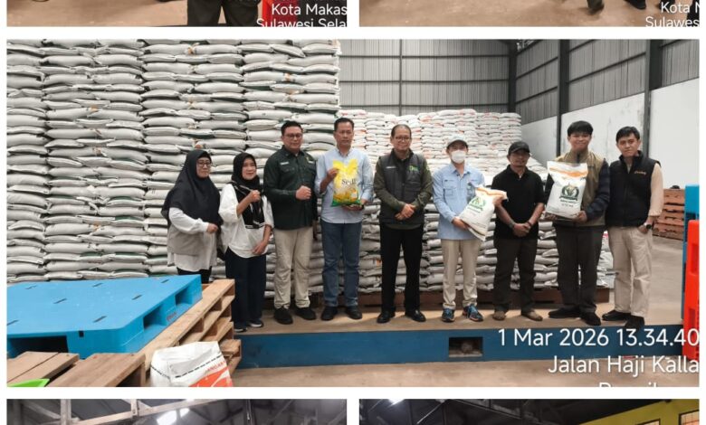 Satgas Saber Pangan Sulsel Awasi Gudang Distributor di Makassar, Maros dan Pasar di Gowa