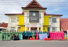 Wujud Sinergi Tanpa Batas: Tripika, PKK, Bhayangkari, dan Persit Marioriawa Gelar Aksi Sosial Ramadan