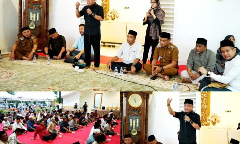 Wali Kota Palu Buka Puasa Bersama Ketua RT dan RW Kecamatan Palu Timur