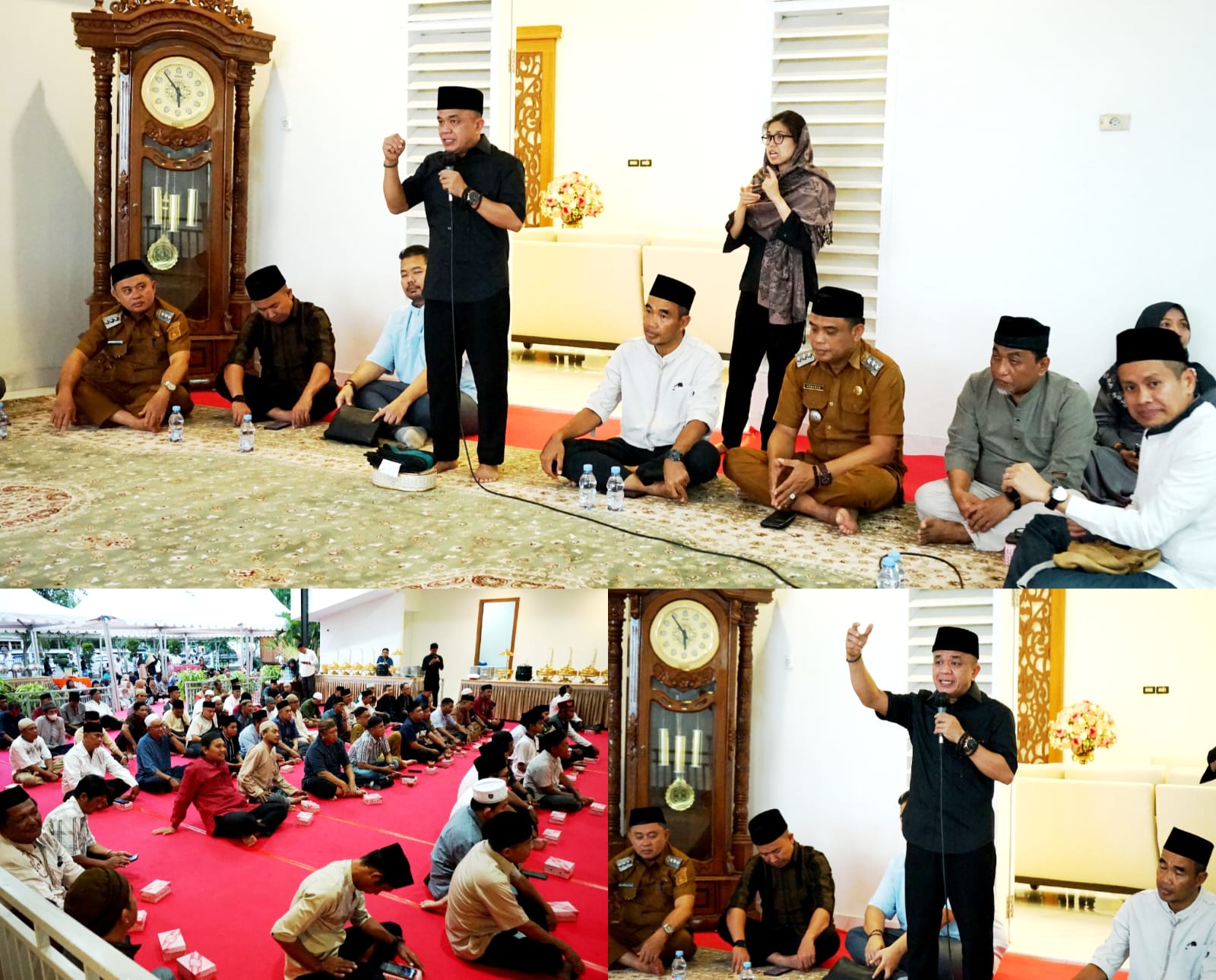 Wali Kota Palu Buka Puasa Bersama Ketua RT dan RW Kecamatan Palu Timur