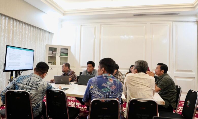 Kadis DBMBK Sulsel Hadiri Rapat Pembahasan Preservasi Jalan Multi Years Contrak Paket 6