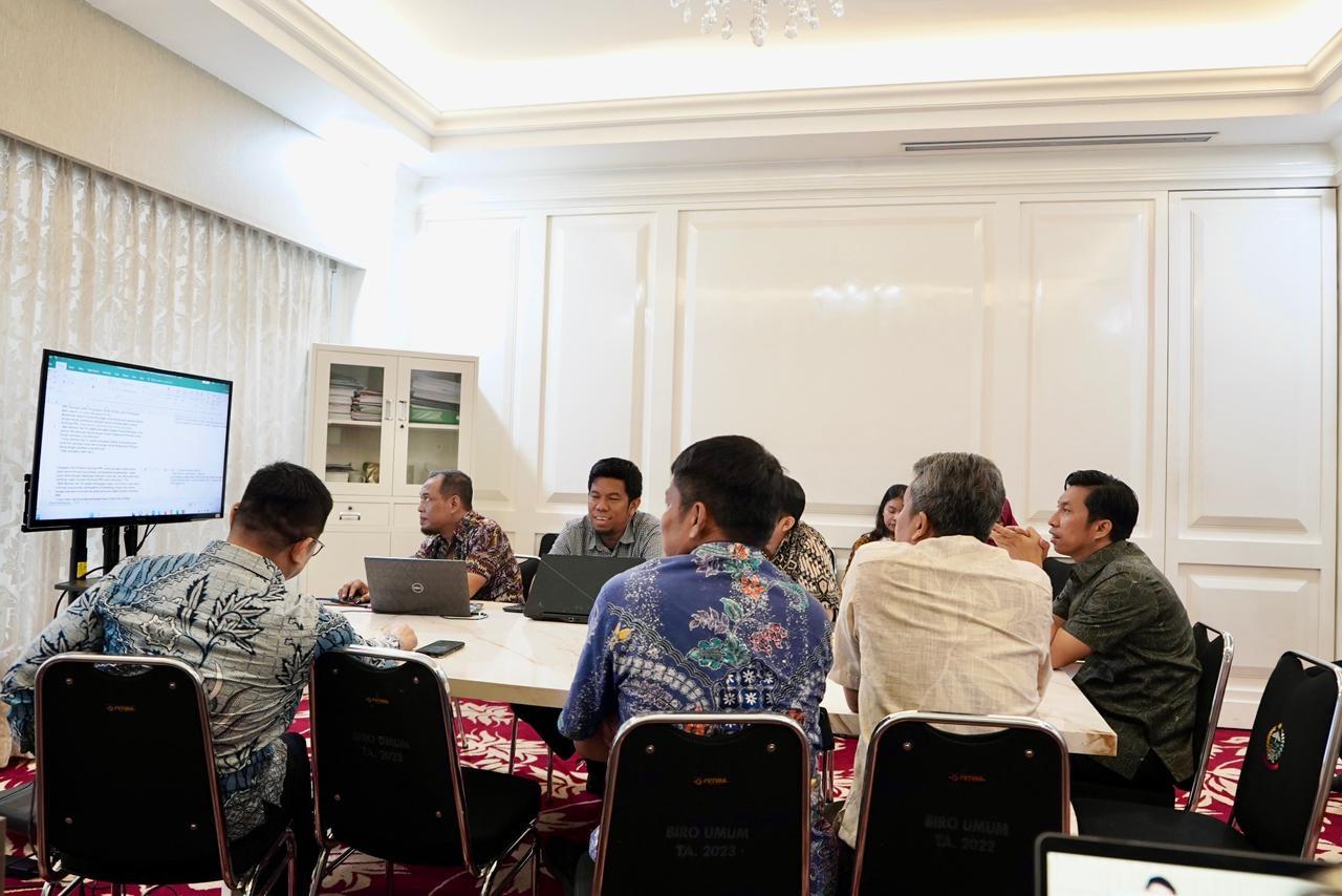 Kadis DBMBK Sulsel Hadiri Rapat Pembahasan Preservasi Jalan Multi Years Contrak Paket 6