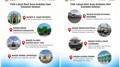 Pemprov Sulsel Optimalisasi Masjid Jadi Rest Area Mudik di 8 Titik Strategis
