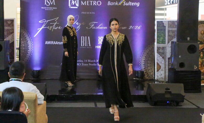 Festive Raya Fashion Show 2026: Wakil Wali Kota Makassar Dorong Penguatan Ekonomi Kreatif