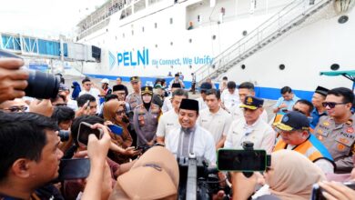Gubernur Sulsel Lepas Pemudik Program PLN Jalur Laut Rute Makassar-Surabaya dan Bau-Bau