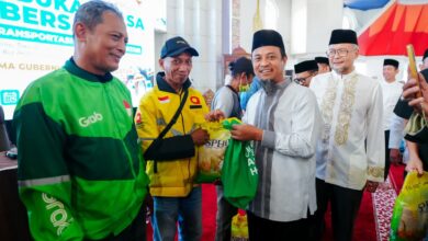 Gubernur Andi Sudirman Buka Puasa Bersama Ribuan Insan Transportasi di Masjid Kubah 99