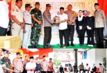 Hadianto Rasyid Bersama Unsur Forkopimda Kota Palu Tinjau Pos Pengamanan dan Pelayanan Hari Raya Idulfitri 1447 H