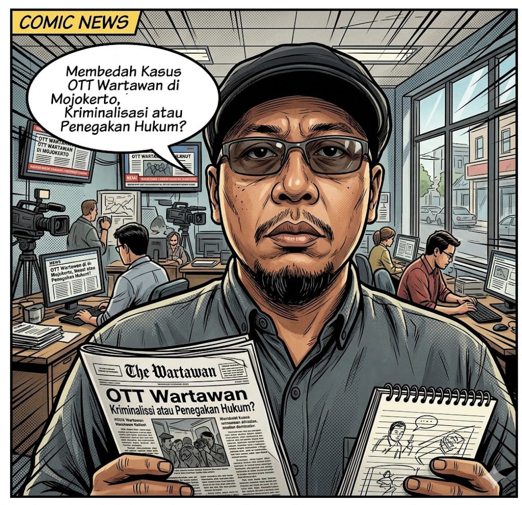 Membedah Kasus OTT Wartawan di Mojokerto, Kriminalisasi atau Penegakan Hukum?