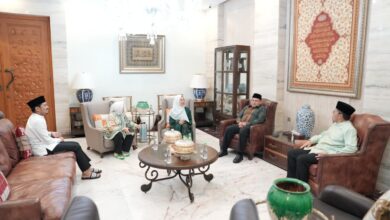 Rawat Silaturahmi Idulfitri, Appi dan Danny Saling Support Pembangunan Kota Makassar