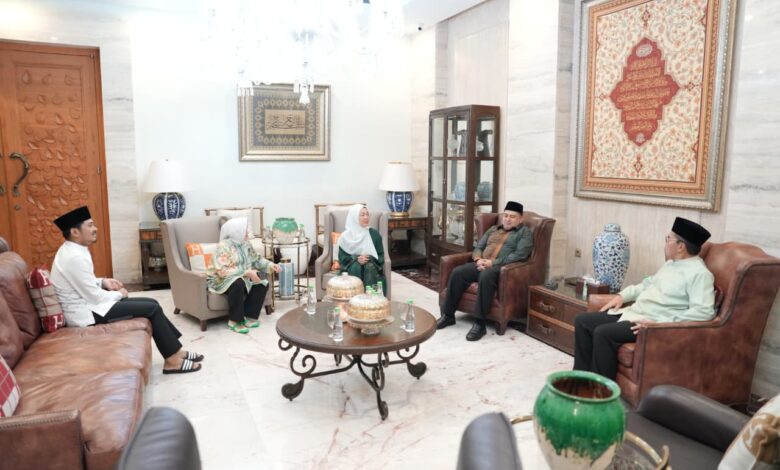 Rawat Silaturahmi Idulfitri, Appi dan Danny Saling Support Pembangunan Kota Makassar