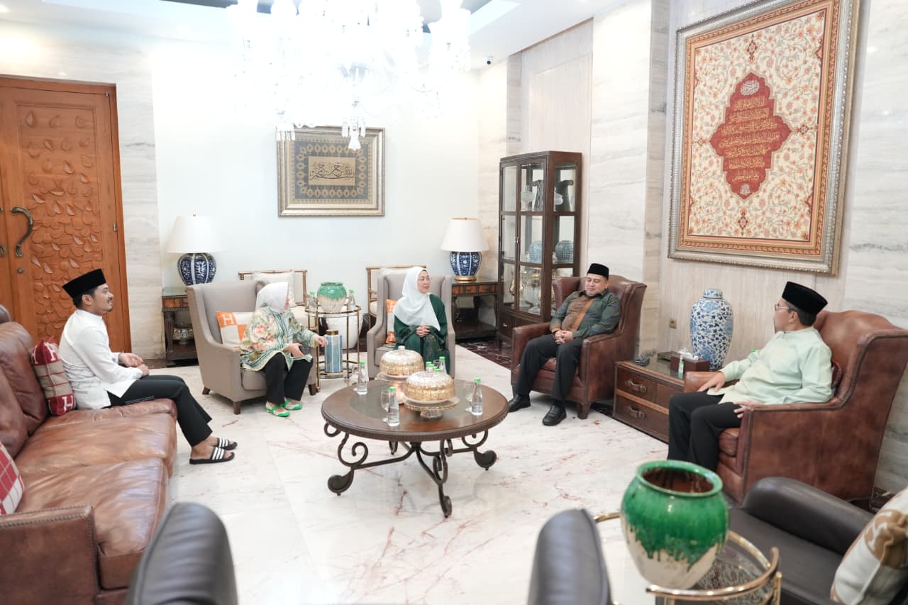 Rawat Silaturahmi Idulfitri, Appi dan Danny Saling Support Pembangunan Kota Makassar