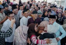 Warga Bahagia Hadiri Halalbihalal Gubernur Anwar Hafid di Wosu