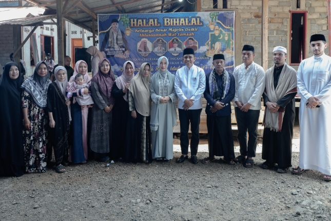 Halalbihalal di Morut, Anwar Hafid Tekankan Peran Hati dalam Kehidupan