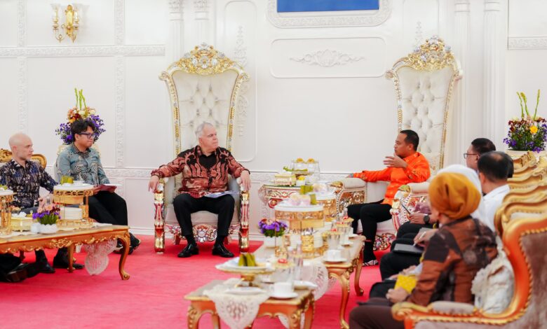 Gubernur Sulsel Sampaikan Pesan Perdamaian Saat Terima Kunjungan Kedubes Amerika Serikat
