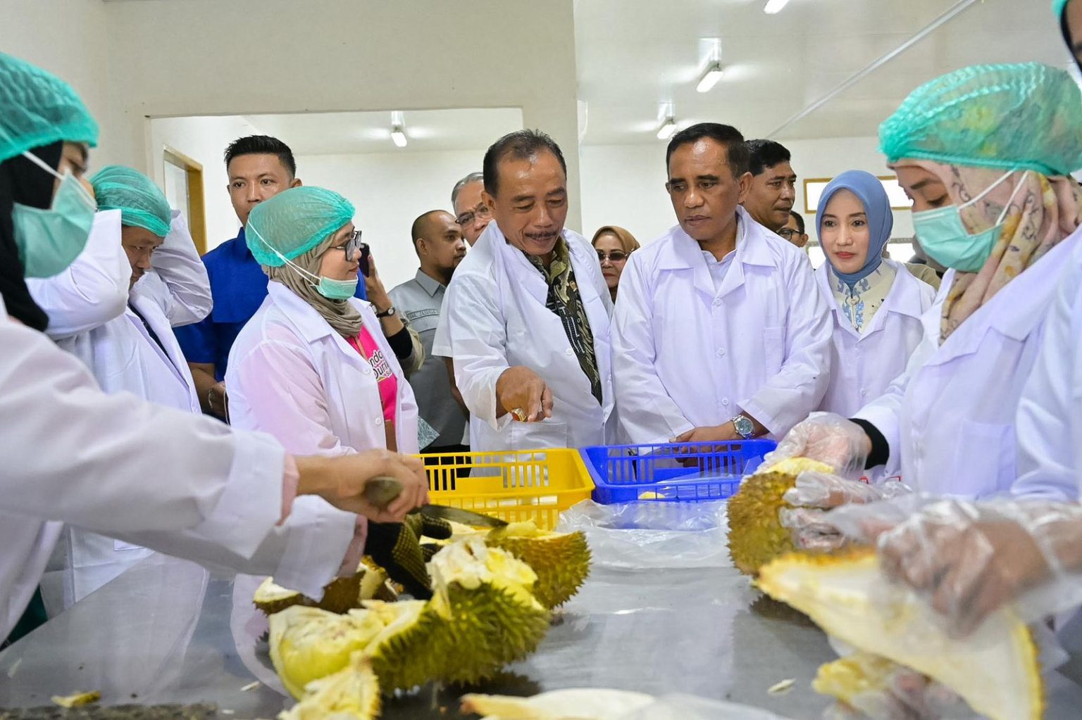 Gubernur Anwar Hafid Resmikan Packing House PT Pondok Durian Sulawesi, Dukung Penuh Hilirisasi Komoditas Durian Expor Ke Cina