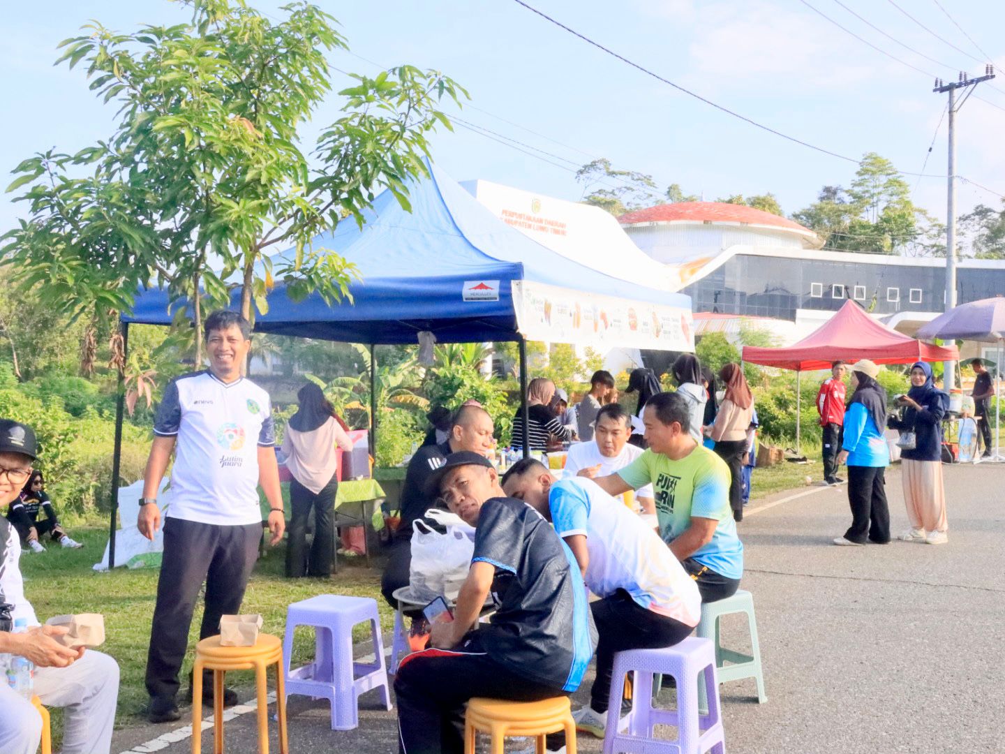 SSJ Kembali Ramai Usai Ramadan, Warga Padati BBG Luwu Timur