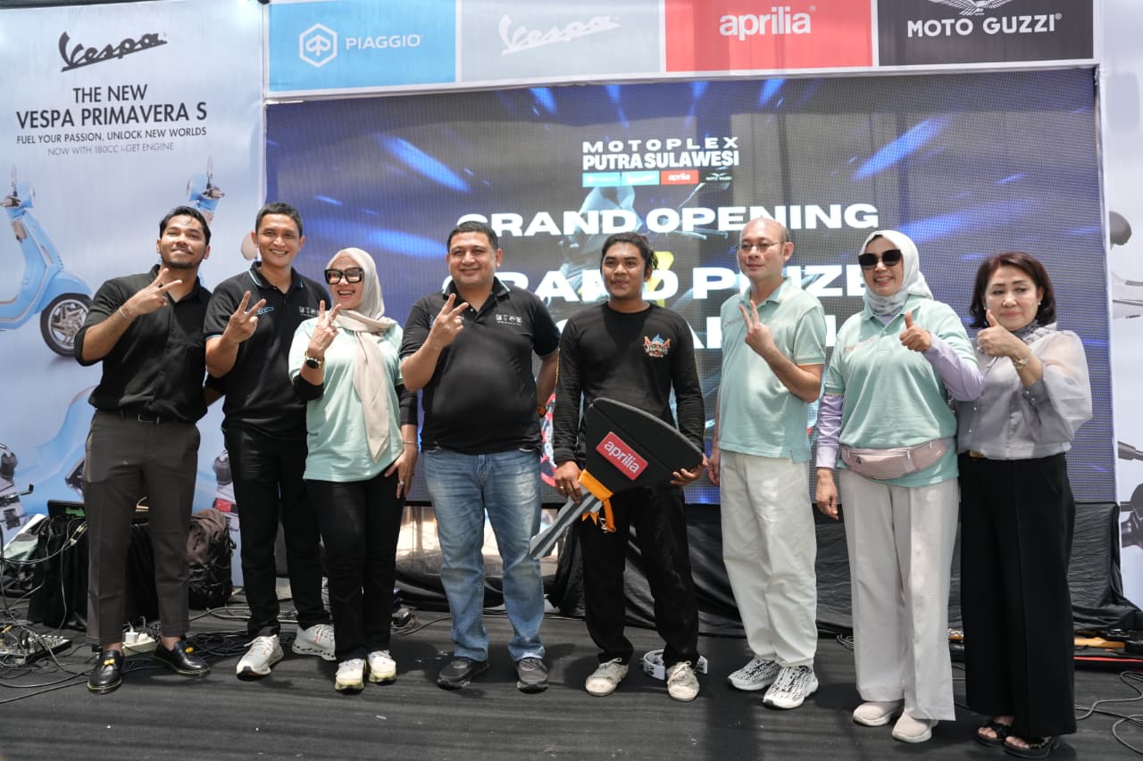 Wali Kota Makassar Resmikan Showroom Motoplex Putra Sulawesi di Veteran Selatan