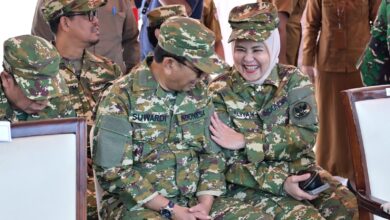 Pemkot Makassar Dukung Penguatan Bela Negara melalui Latsarmil Komcad ASN dan Kepala Desa